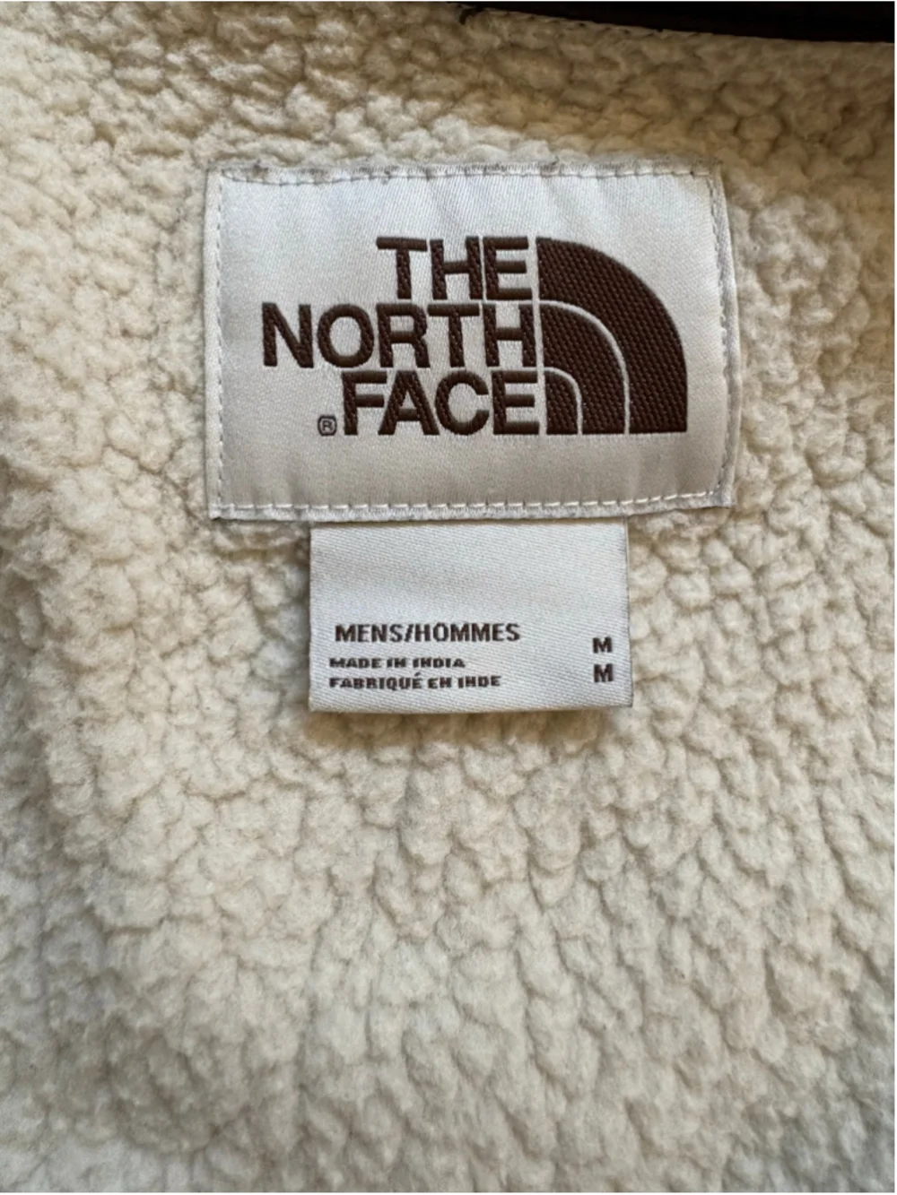 The North Face Campshire Flannel Shirt Jacket Sherpa Lined Plaid Gray Men's M